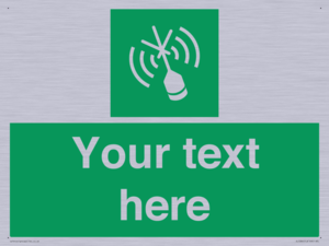 Custom sign safe condition Emergency position beacon